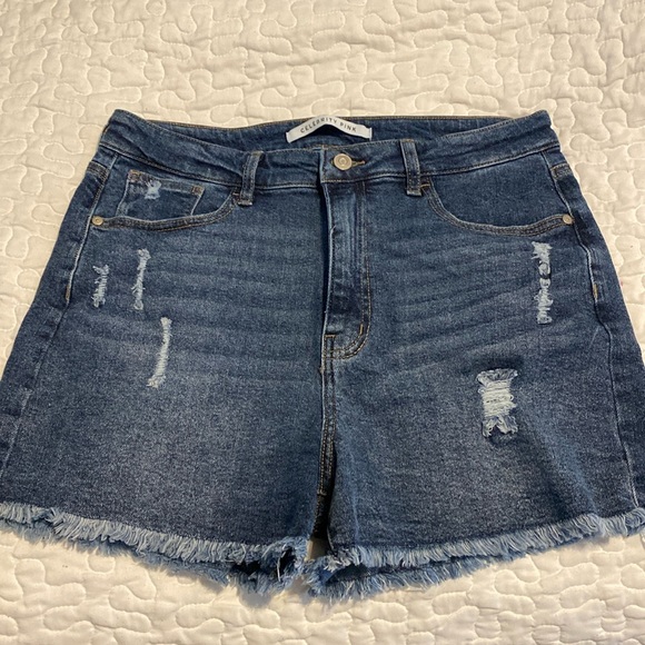 Jean high waisted shorts - Picture 1 of 4